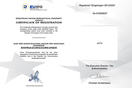 شهادة الاتحاد الأوروبي لتسجيل العلامات التجارية